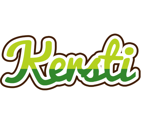 Kersti golfing logo
