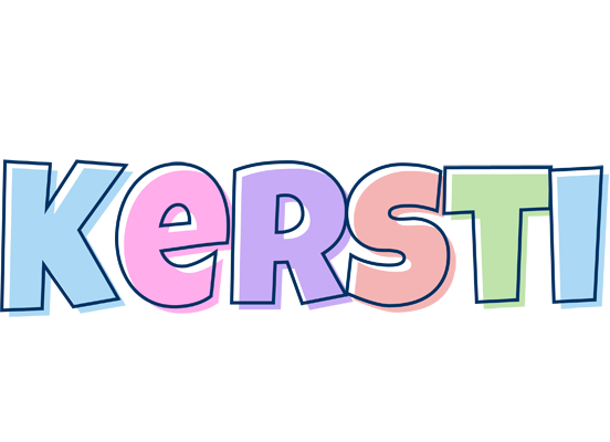 Kersti pastel logo