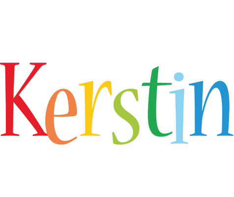 Kerstin birthday logo