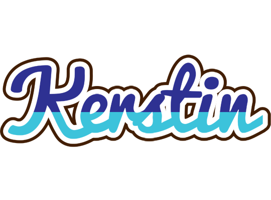 Kerstin raining logo