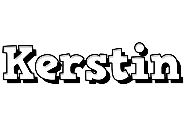 Kerstin snowing logo