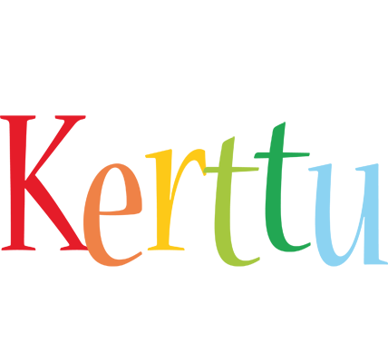 Kerttu birthday logo