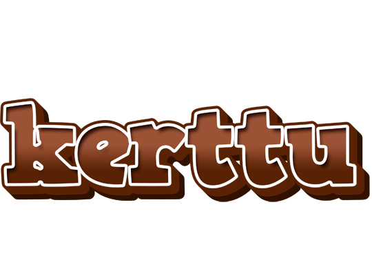 Kerttu brownie logo