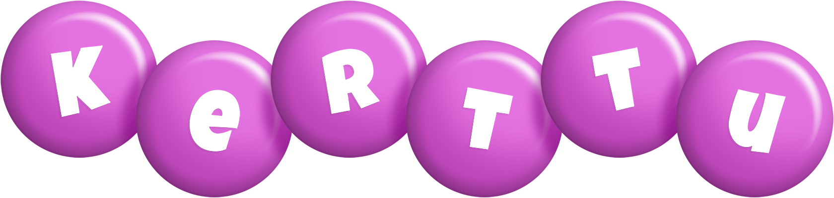 Kerttu candy-purple logo