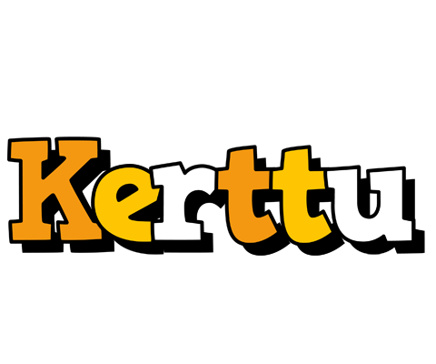 Kerttu cartoon logo