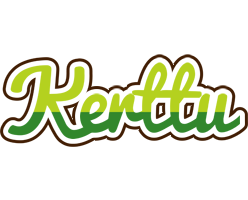 Kerttu golfing logo