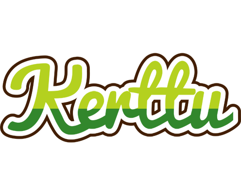 Kerttu golfing logo