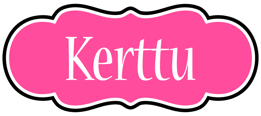 Kerttu invitation logo