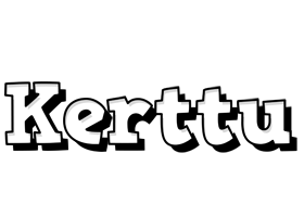 Kerttu snowing logo