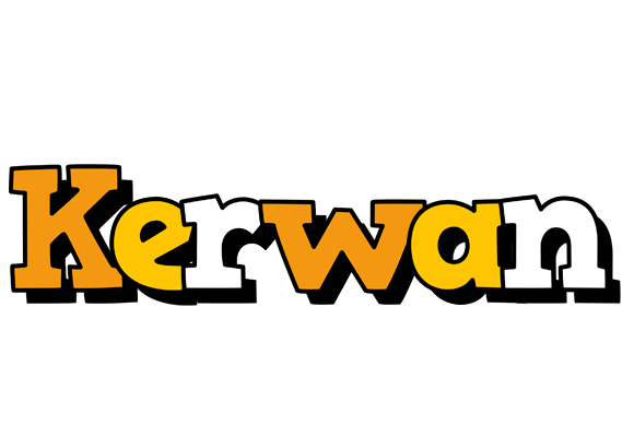Kerwan cartoon logo