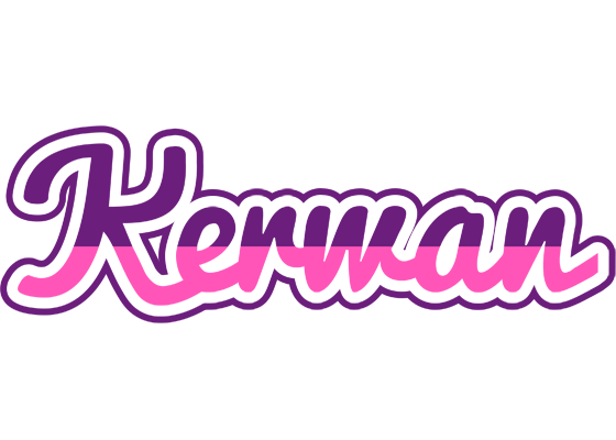Kerwan cheerful logo