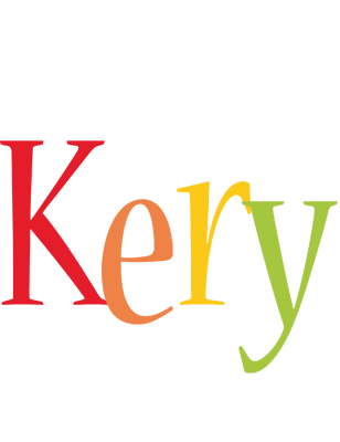Kery birthday logo