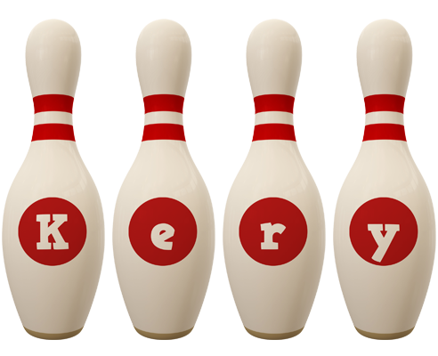 Kery bowling-pin logo