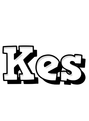 Kes snowing logo