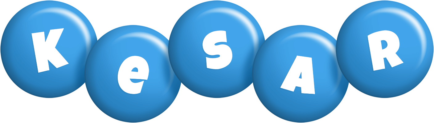 Kesar candy-blue logo