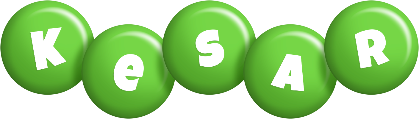 Kesar candy-green logo