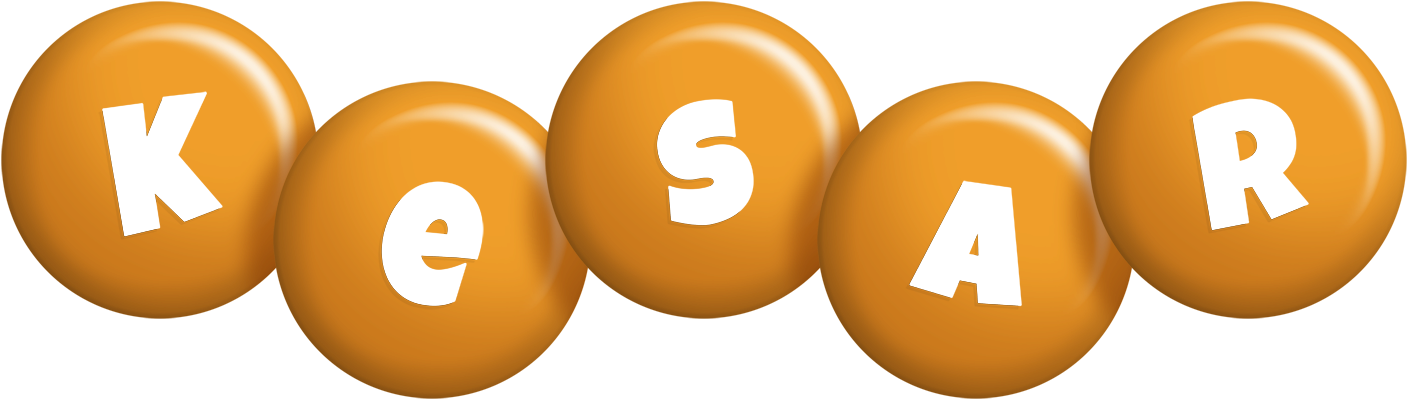 Kesar candy-orange logo