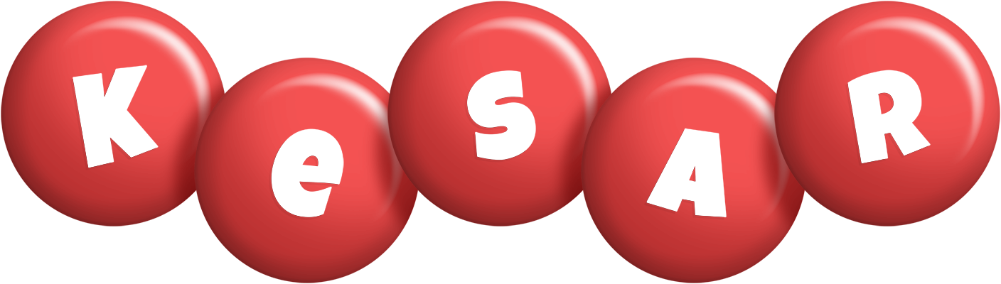Kesar candy-red logo