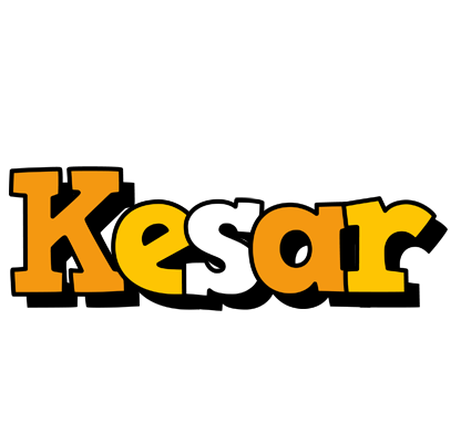 Kesar cartoon logo