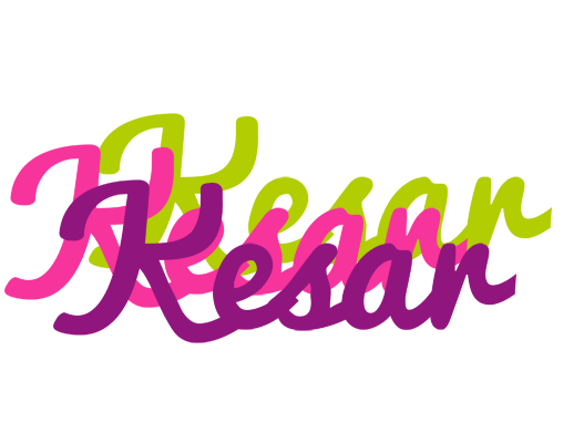 Kesar flowers logo