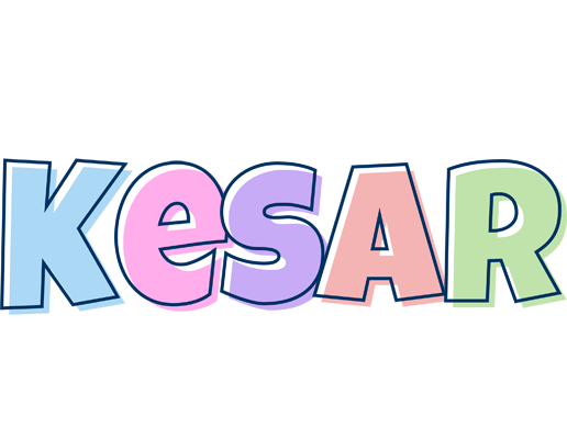 Kesar pastel logo