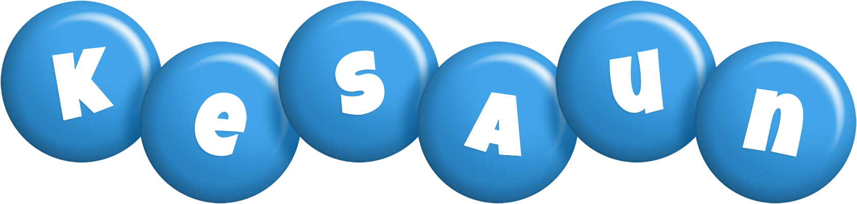 Kesaun candy-blue logo