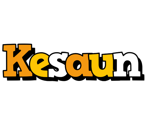Kesaun cartoon logo