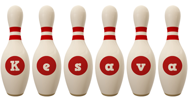 Kesava bowling-pin logo