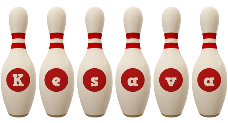 Kesava bowling-pin logo