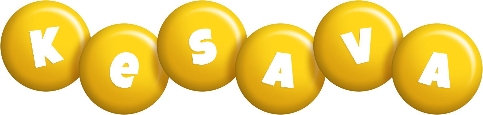 Kesava candy-yellow logo