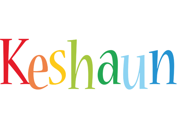 Keshaun birthday logo