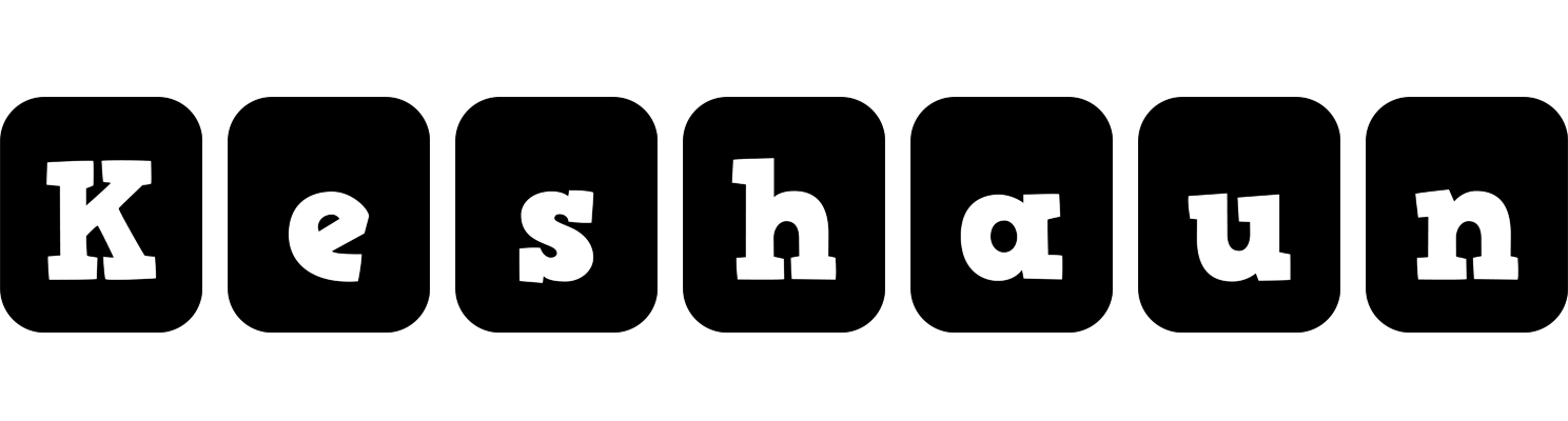 Keshaun box logo