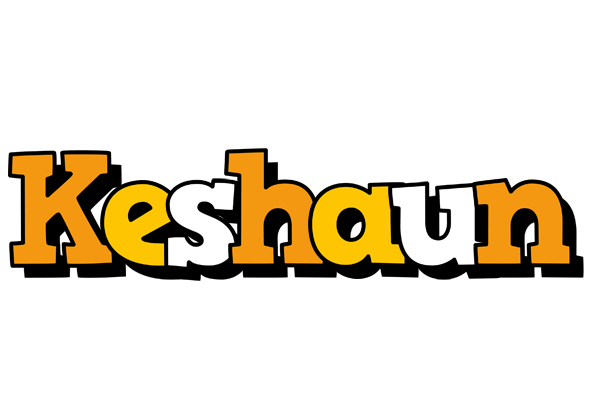 Keshaun cartoon logo