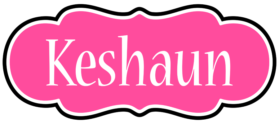 Keshaun invitation logo