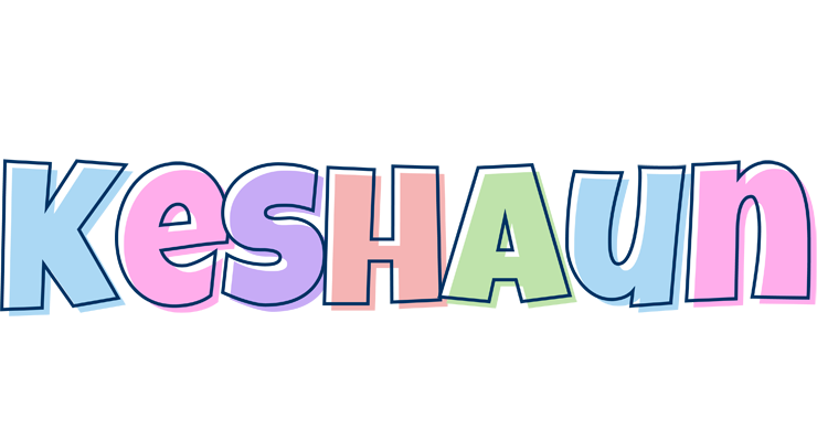 Keshaun pastel logo