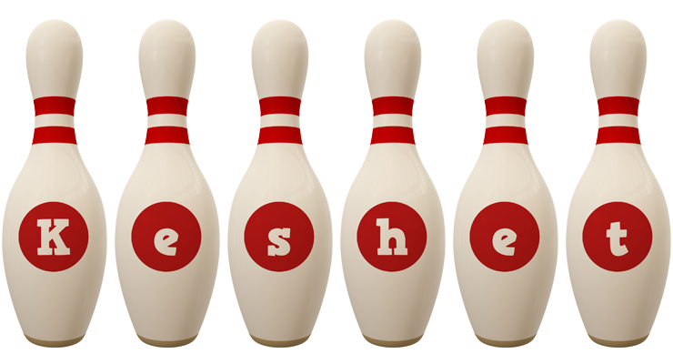 Keshet bowling-pin logo