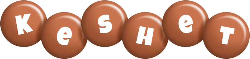 Keshet candy-brown logo