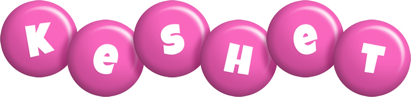 Keshet candy-pink logo