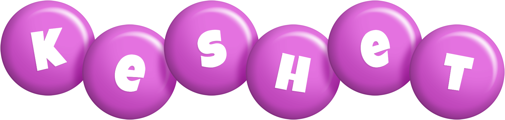 Keshet candy-purple logo