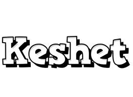 Keshet snowing logo