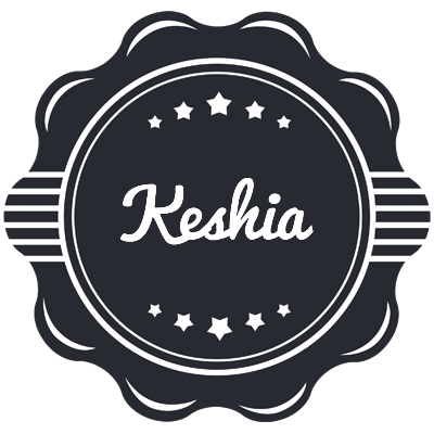 Keshia badge logo