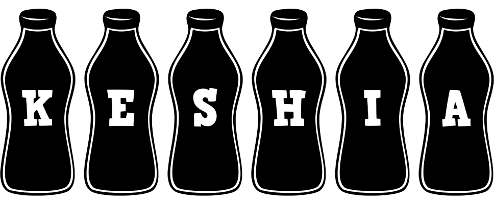 Keshia bottle logo