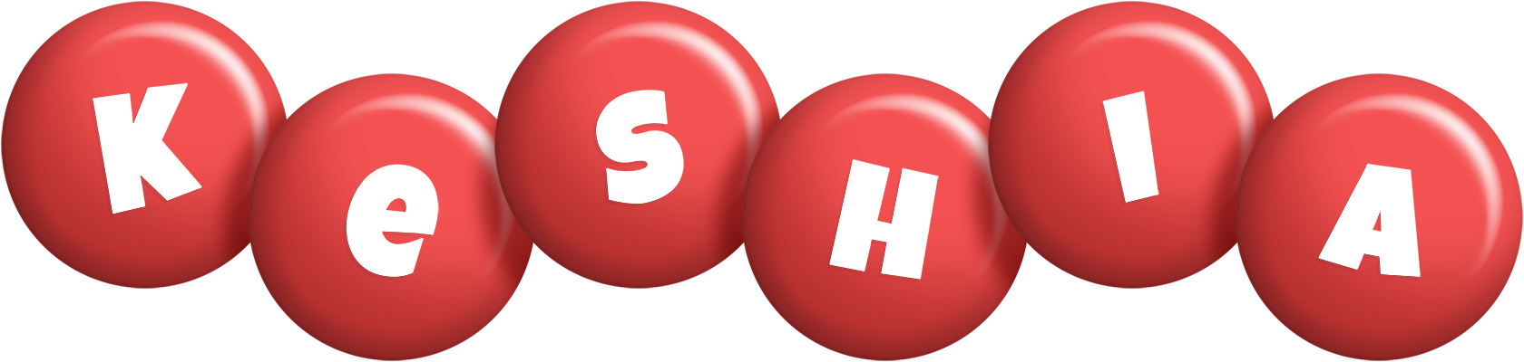 Keshia candy-red logo