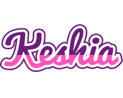 Keshia cheerful logo