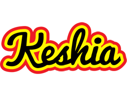 Keshia flaming logo