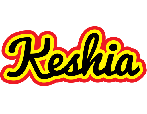 Keshia flaming logo