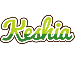 Keshia golfing logo