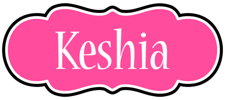 Keshia invitation logo