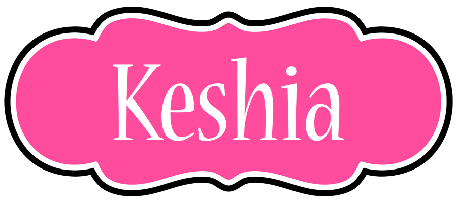 Keshia invitation logo