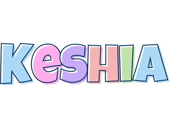 Keshia pastel logo